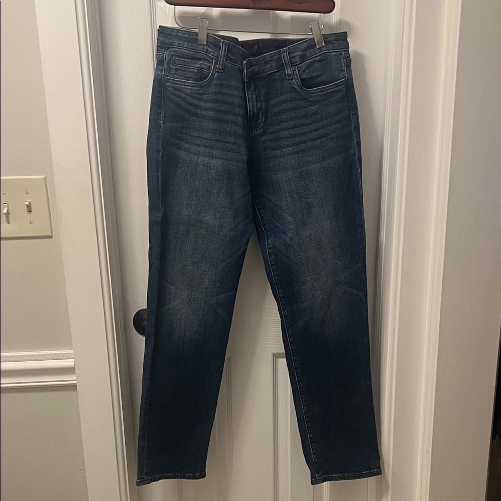 Kut from the Kloth Dark Blue Straight Jeans
